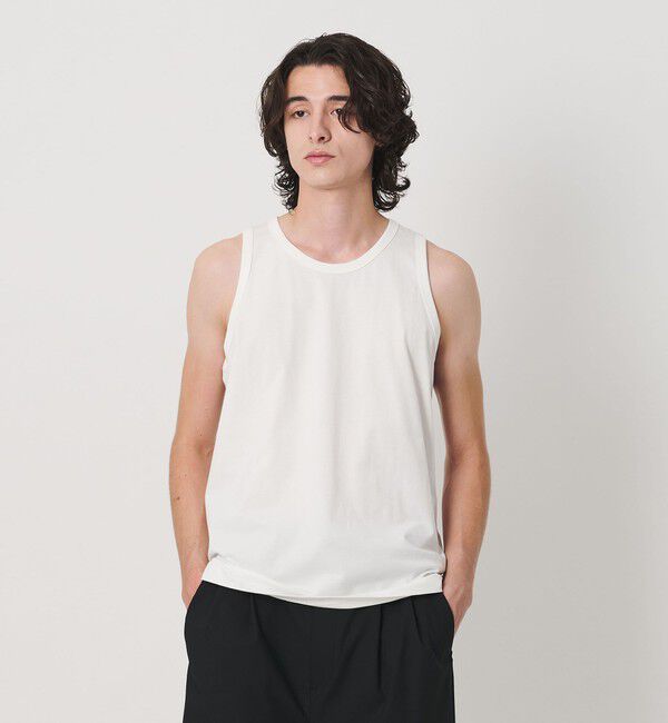 BEAUTY&YOUTH UNITED ARROWS「ハイゲージ コットン タンクトップ 抗菌防臭」|Tシャツ・カットソー|