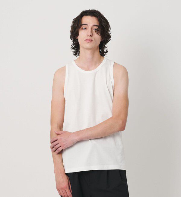 BEAUTY&YOUTH UNITED ARROWS「ハイゲージ コットン タンクトップ 抗菌防臭」|Tシャツ・カットソー|