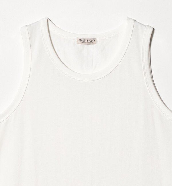 BEAUTY&YOUTH UNITED ARROWS「ハイゲージ コットン タンクトップ 抗菌防臭」|Tシャツ・カットソー|