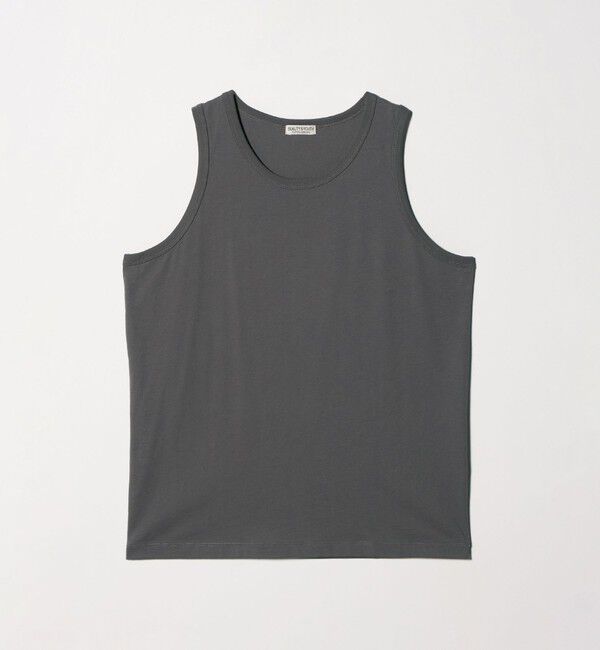 BEAUTY&YOUTH UNITED ARROWS「ハイゲージ コットン タンクトップ 抗菌防臭」|Tシャツ・カットソー|MD.GRAY