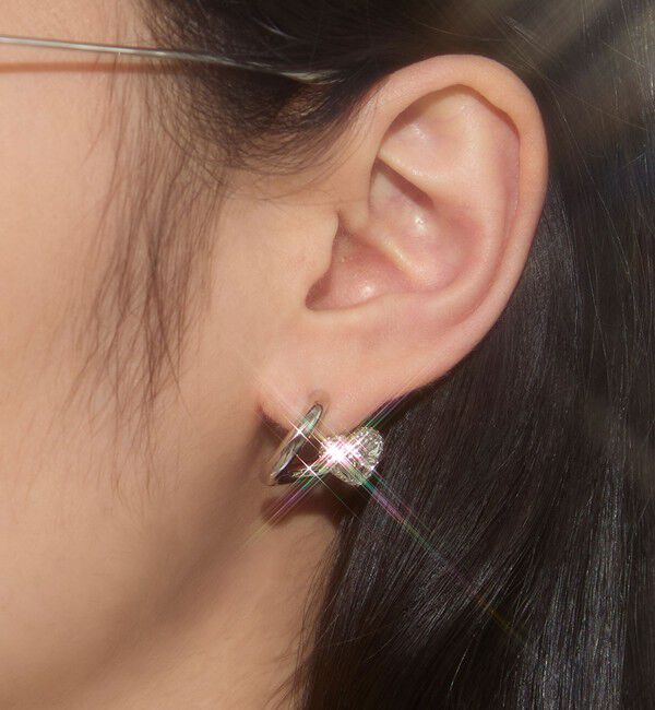 BEAUTY&YOUTH UNITED ARROWS「＜Soierie＞Heart barbell small ピアス」|ピアス|