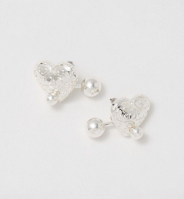 BEAUTY&YOUTH UNITED ARROWS「＜Soierie＞Heart barbell ピアス」|ピアス|