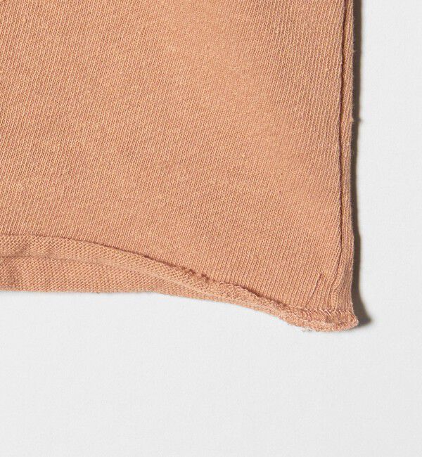 BEAUTY&YOUTH UNITED ARROWS「ネップ コットン カットオフ クロップド Tシャツ」|Tシャツ・カットソー|