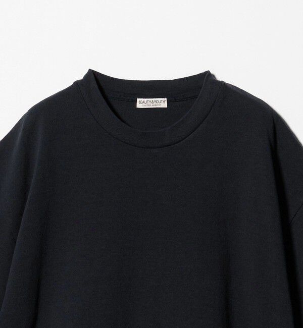 BEAUTY&YOUTH UNITED ARROWS「ネップ コットン カットオフ クロップド Tシャツ」|Tシャツ・カットソー|