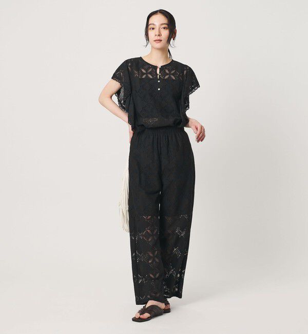 BEAUTY&YOUTH UNITED ARROWS「【WEB限定 Wardrobe DAILY MINIMAL】レース イージーパンツ ウォッシャブル」|その他|