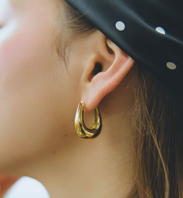 BEAUTY&YOUTH UNITED ARROWS「＜33&times;by Preek＞ボリューム フープ ピアス」|ピアス|