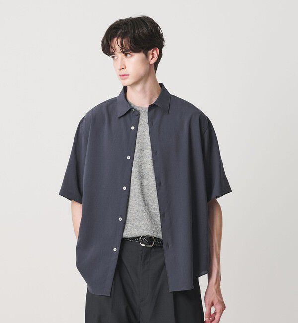 BEAUTY&YOUTH UNITED ARROWS「ライト ウェーブ トリクシオン レギュラー シャツ GRANDE TAPERD型」|シャツ・ブラウス|