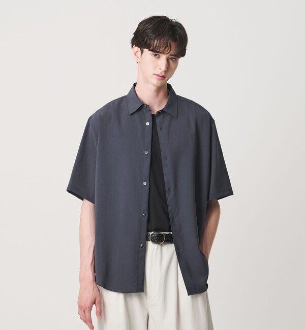 BEAUTY&YOUTH UNITED ARROWS「ライト ウェーブ トリクシオン レギュラー シャツ GRANDE TAPERD型」|シャツ・ブラウス|