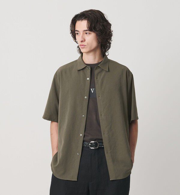 BEAUTY&YOUTH UNITED ARROWS「ライト ウェーブ トリクシオン レギュラー シャツ GRANDE TAPERD型」|シャツ・ブラウス|