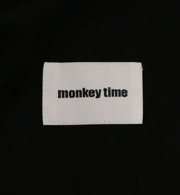 MONKEY TIME「ガーメントダイ シャンブレー ツイル 2P ワイド パンツ」|チノ|