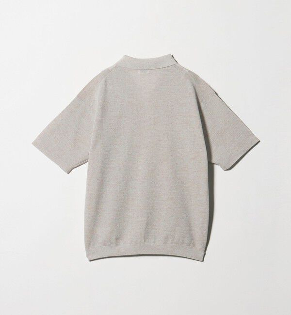 BEAUTY&YOUTH UNITED ARROWS「KNITEE リネンブレンド ミラノ スキッパー ニット Tシャツ ウォッシャブル」|ニット・セーター|