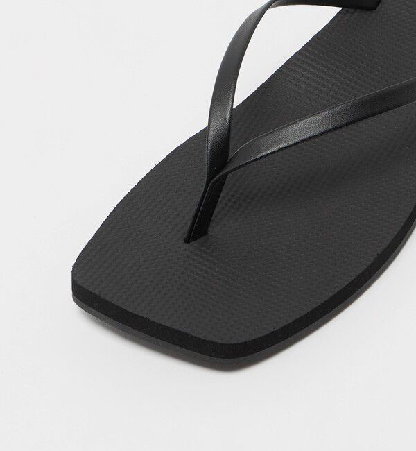 BEAUTY&YOUTH UNITED ARROWS「＜MALVADOS＞スクエアトゥ トング フラットサンダル」|サンダル|