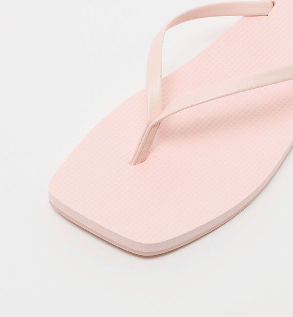 BEAUTY&YOUTH UNITED ARROWS「＜MALVADOS＞スクエアトゥ トング フラットサンダル」|サンダル|