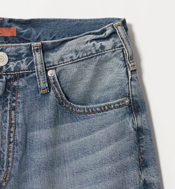 BEAUTY&YOUTH UNITED ARROWS「【別注】＜NEEDBY heritage＞ワイドフレア デニムパンツ/コバルト」|デニム|