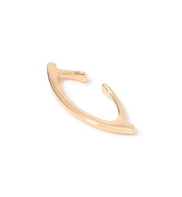 TOMORROWLAND GOODS「Hirotaka Bow Ear イヤーカフ」|イヤーカフ|91 ゴールド