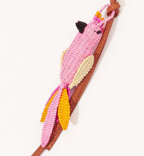TOMORROWLAND GOODS「Atelier TOMORROWLAND  BIRD ピンク チャーム」|チャーム・キーホルダー|