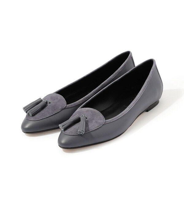 TOMORROWLAND GOODS「Aeyde FLORIS TASSEL フラットシューズ」|バレエシューズ|