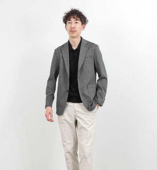 NOLLEY'S goodman「強撚シルクコットン 成型スキッパーニットポロ 26SS / ウォッシャブル」|ポロシャツ|