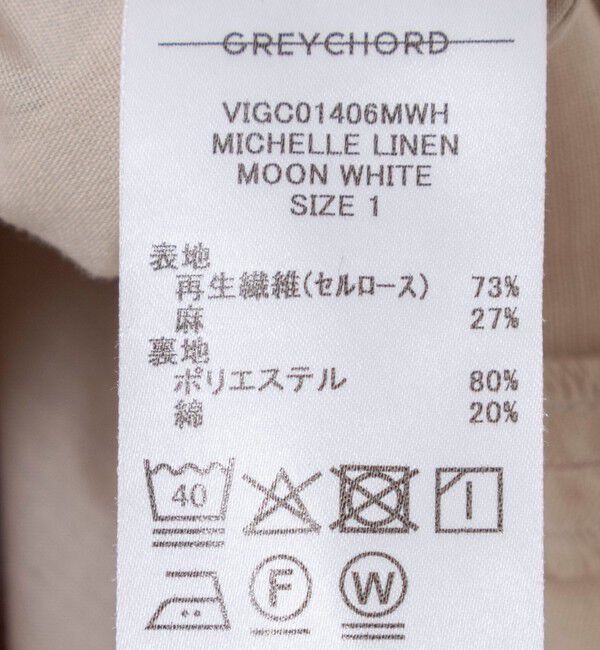 NOLLEY'S sophi「【GRAYCHORD/グレーコード】MICHELLE LINEN」|ワンピース|