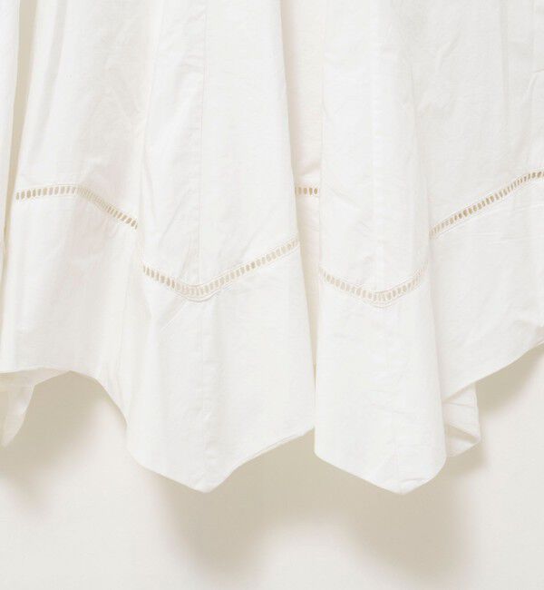 NOLLEY'S「【MARILYN MOON/マリリーンムーン】ledder lace handkerchief skirt dress」|ワンピース|