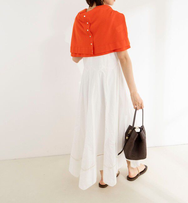 NOLLEY'S「【MARILYN MOON/マリリーンムーン】ledder lace handkerchief skirt dress」|ワンピース|