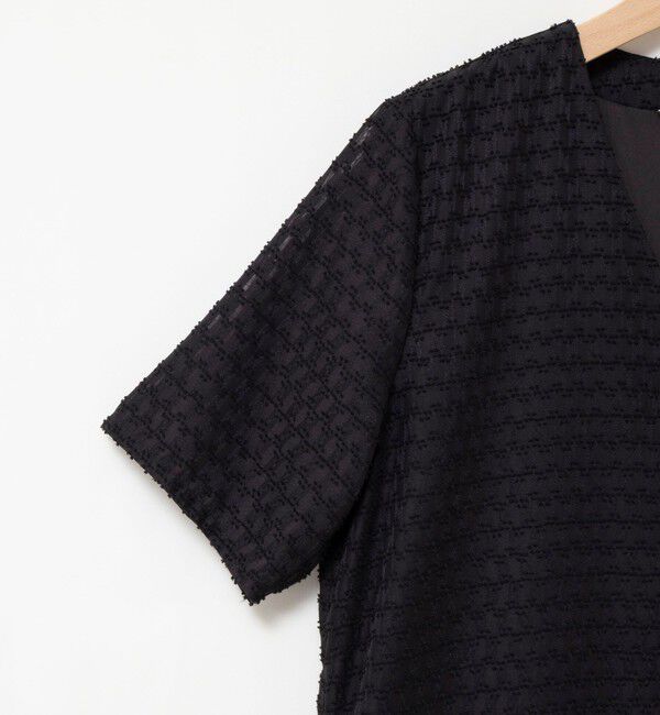 NOLLEY'S「ウォッシャブルジオメトリック柄ワンピース」|ワンピース|