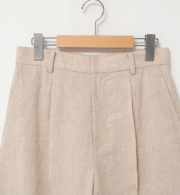 MAQWEL「《セットアップ対応》【MAQWEL/マクウェル】ウォッシャブルリネンハーフパンツ」|その他|