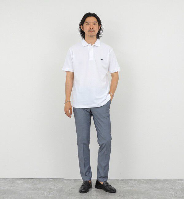 NOLLEY'S goodman「【BECシリーズ】【WEB限定】《ビジカジ対応》クジラ刺繍 ドライカノコユーティリティポロシャツ 26SS」|ポロシャツ|