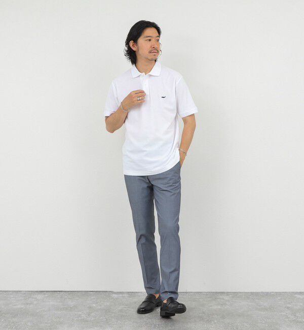 NOLLEY'S goodman「【BECシリーズ】【WEB限定】《ビジカジ対応》クジラ刺繍 ドライカノコユーティリティポロシャツ 26SS」|ポロシャツ|