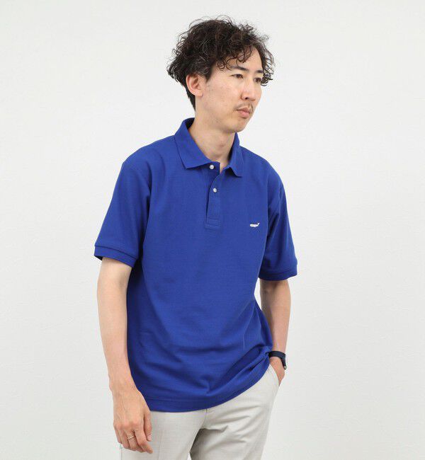 NOLLEY'S goodman「【BECシリーズ】【WEB限定】《ビジカジ対応》クジラ刺繍 ドライカノコユーティリティポロシャツ 26SS」|ポロシャツ|
