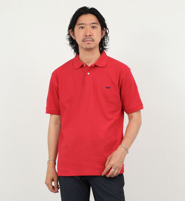 NOLLEY'S goodman「【BECシリーズ】【WEB限定】《ビジカジ対応》クジラ刺繍 ドライカノコユーティリティポロシャツ 26SS」|ポロシャツ|