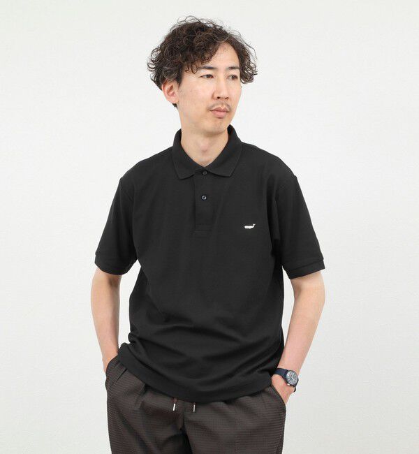 NOLLEY'S goodman「【BECシリーズ】【WEB限定】《ビジカジ対応》クジラ刺繍 ドライカノコユーティリティポロシャツ 26SS」|ポロシャツ|
