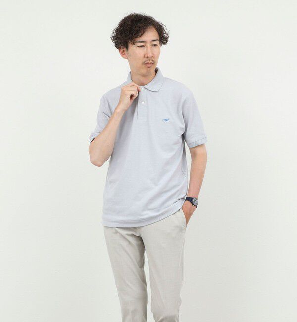 NOLLEY'S goodman「【BECシリーズ】【WEB限定】《ビジカジ対応》クジラ刺繍 ドライカノコユーティリティポロシャツ 26SS」|ポロシャツ|