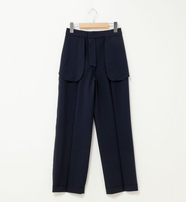 NOLLEY'S「《セットアップ対応/接触冷感》【BECシリーズ】ウォッシャブルハイスペックトロセミワイドパンツ」|その他|