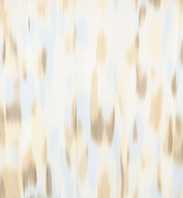 NOLLEY'S sophi「ウォッシャブルラメストライプアートプリントティアード2WAYワンピース」|ワンピース|