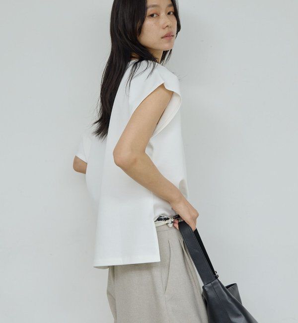 「【こなれ見えを叶える】【セットアップ対応】ジャージーボートカットソー」|Tシャツ・カットソー|