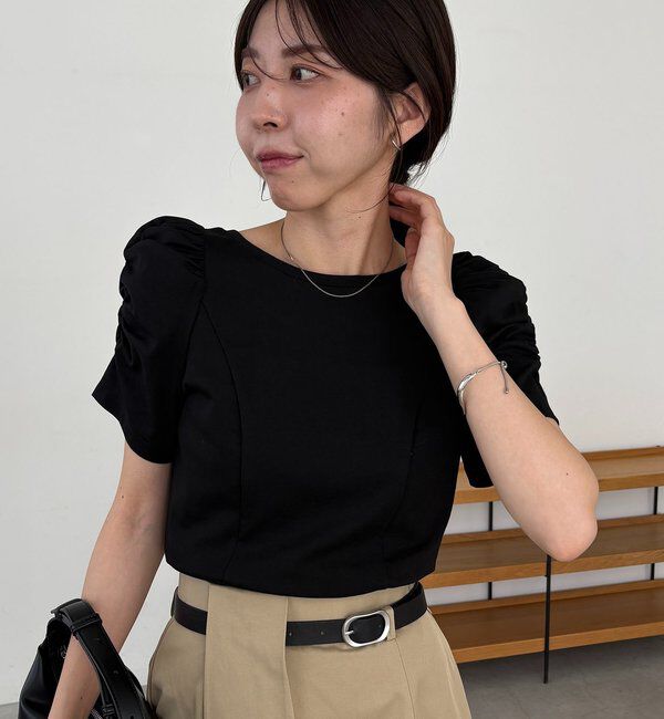  「ギャザーパフT」|Tシャツ・カットソー|