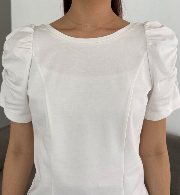 「ギャザーパフT」|Tシャツ・カットソー|