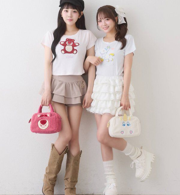  「【トイ・ストーリー】アップリケTee/ロッツォ、バターカップ」|その他|