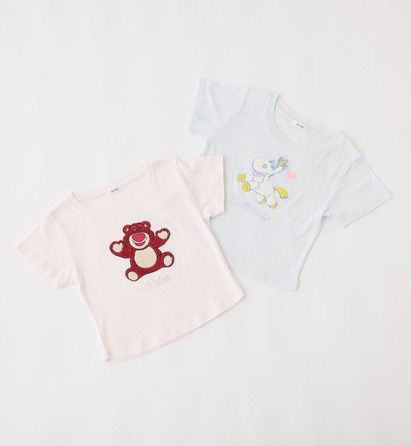  「【トイ・ストーリー】アップリケTee/ロッツォ、バターカップ」|その他|
