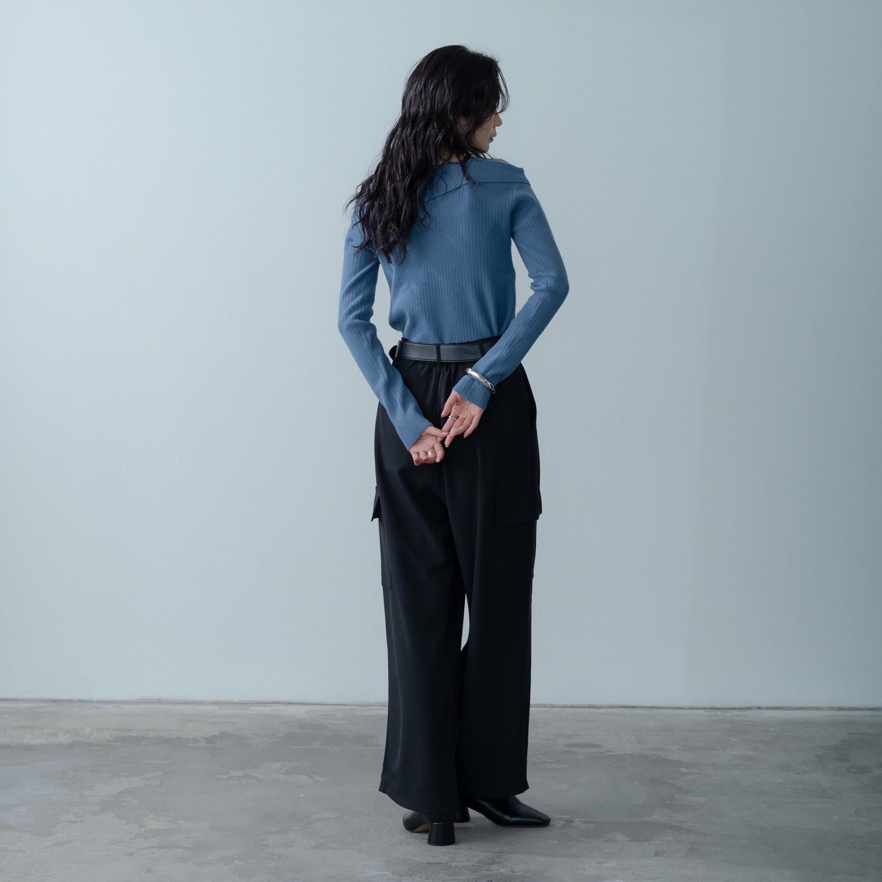 GALLEST「【再入荷】アシメオフショルニット」|ニット・セーター|