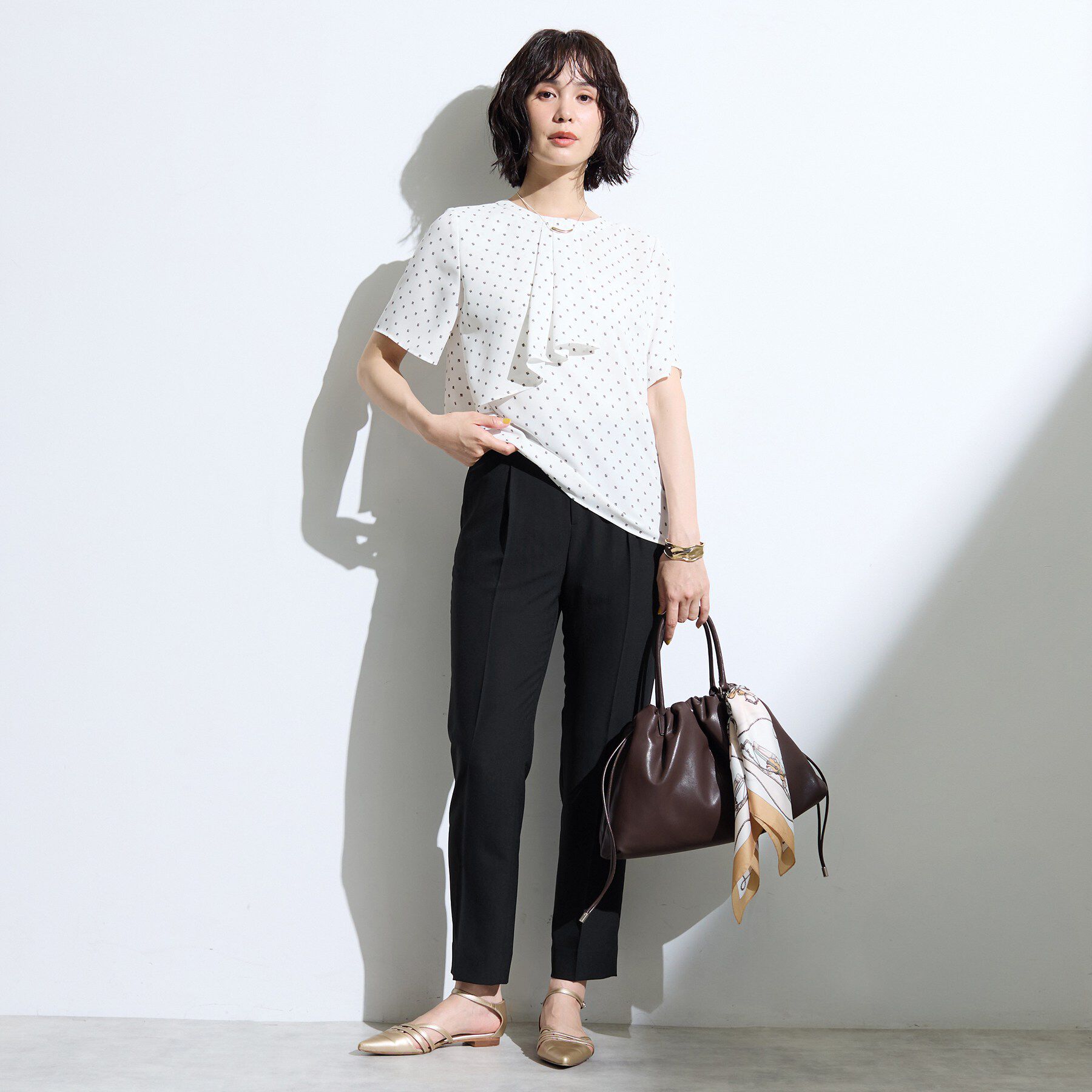 INDIVI「【新作登場！着る日傘】 テーパードパンツ」|その他|