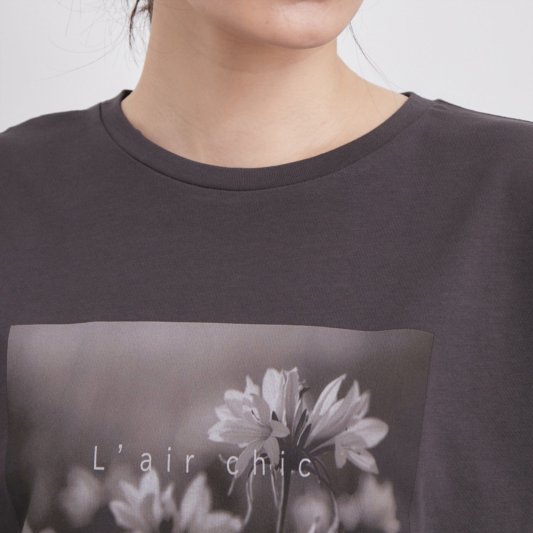 OPAQUE.CLIP「フォトプリントTシャツ【洗濯機OK】」|Tシャツ・カットソー|