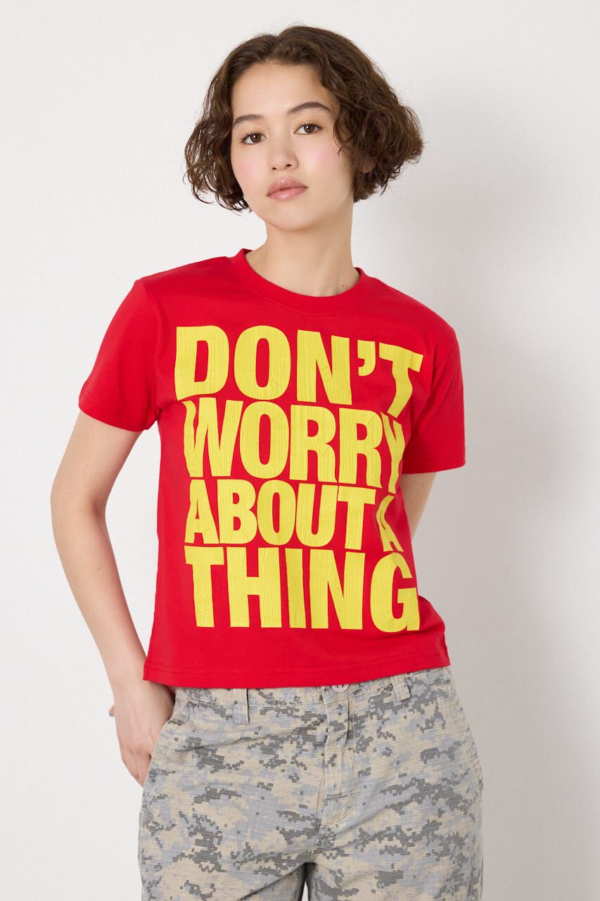 RODEO CROWNS「Message Tシャツ」|Tシャツ・カットソー|RED