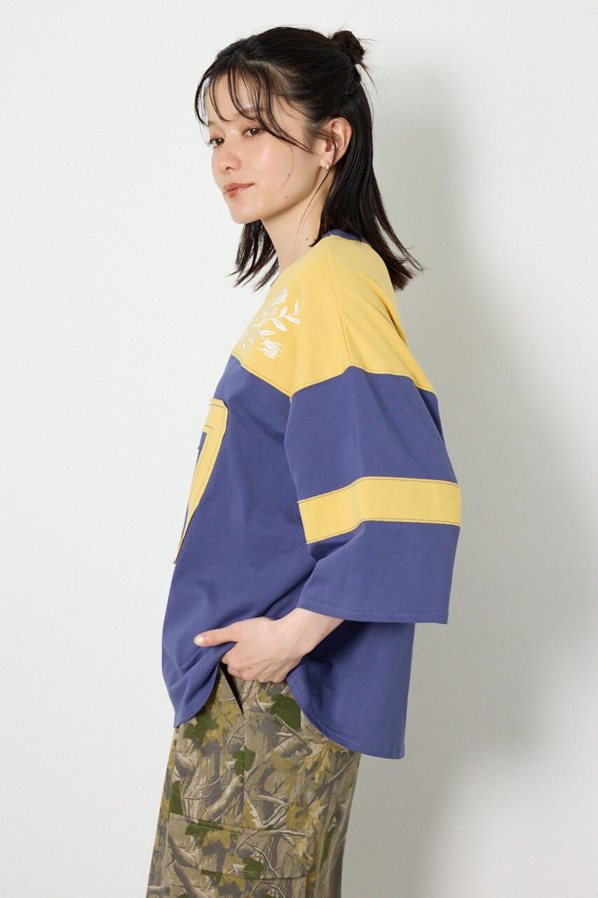 RODEO CROWNS「エンブロイダリーユニフォームTシャツ」|Tシャツ・カットソー|
