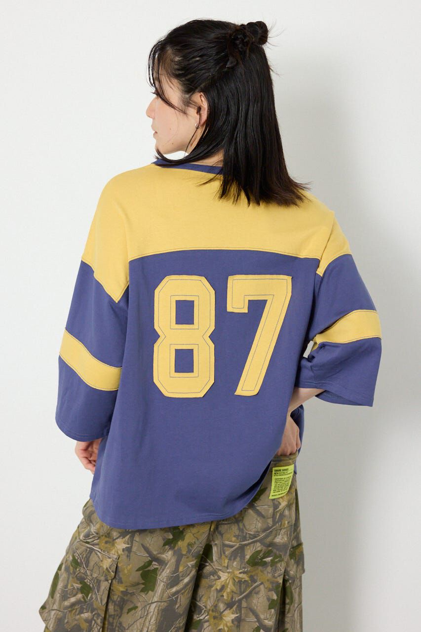 RODEO CROWNS「エンブロイダリーユニフォームTシャツ」|Tシャツ・カットソー|