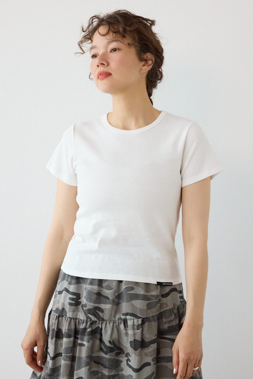 RODEO CROWNS「MASTER PROTECTコンパクトTシャツ」|Tシャツ・カットソー|O/WHT1
