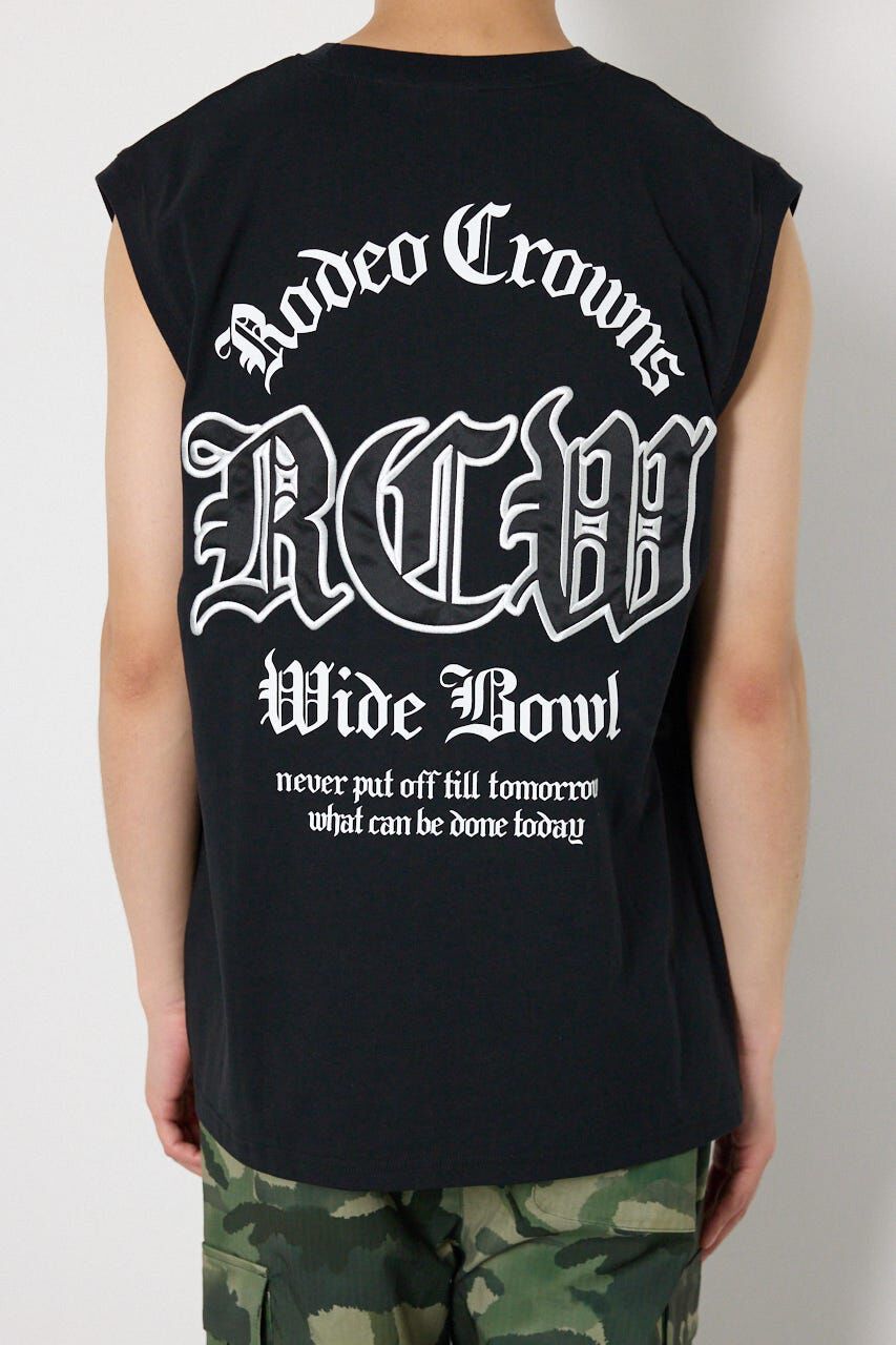 RODEO CROWNS「Blackletterノースリーブトップス」|その他|