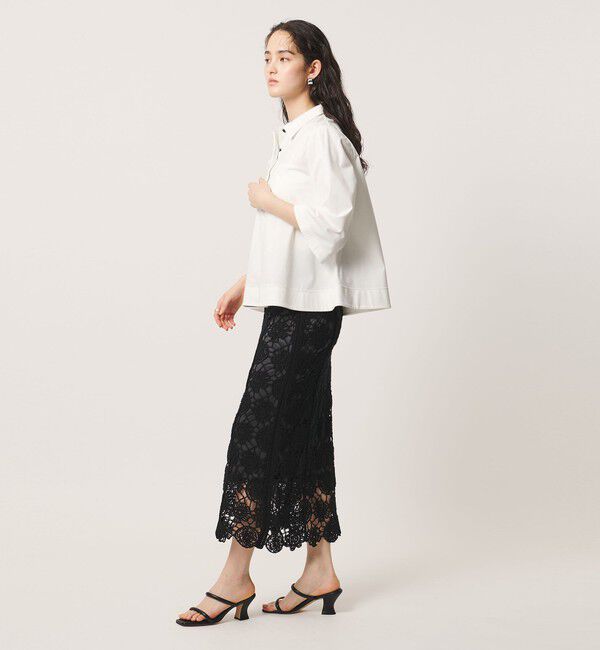 UNITED ARROWS「トリコット テントライン ポロシャツ」|Tシャツ・カットソー|