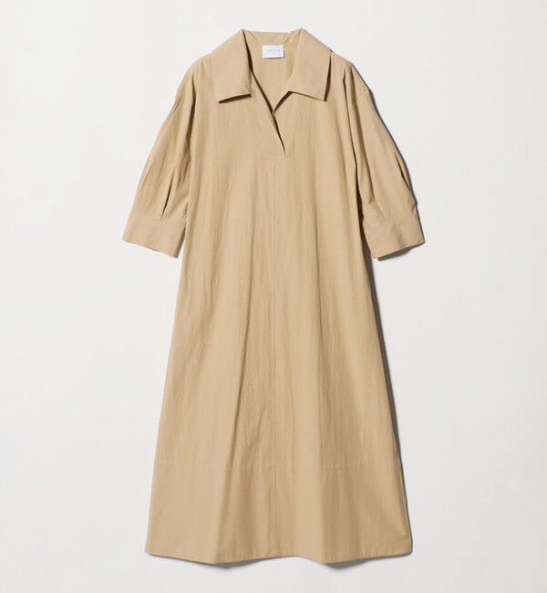 UNITED ARROWS「コットン スキッパー シャツ ワンピース ‐ウォッシャブル‐」|ワンピース|